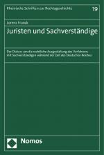 Cover-Bild Juristen und Sachverständige