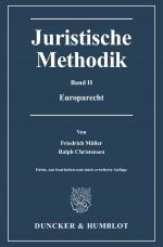 Cover-Bild Juristische Methodik.