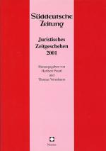 Cover-Bild Juristisches Zeitgeschehen 2001 in der Süddeutschen Zeitung