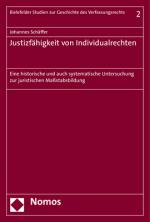 Cover-Bild Justizfähigkeit von Individualrechten