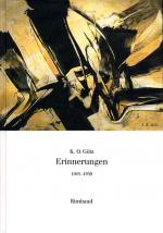 Cover-Bild K O Götz - Erinnerungen / Erinnerungen