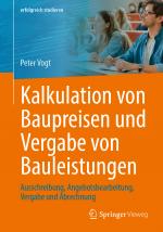 Cover-Bild Kalkulation von Baupreisen und Vergabe von Bauleistungen