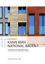 Cover-Bild Kann man national bauen?