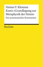 Cover-Bild Kants »Grundlegung zur Metaphysik der Sitten«