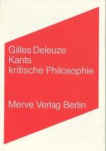 Cover-Bild Kants kritische Philosophie