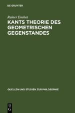 Cover-Bild Kants Theorie des geometrischen Gegenstandes