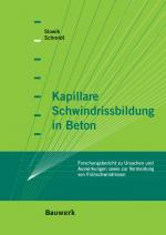 Cover-Bild Kapillare Schwindrissbildung in Beton