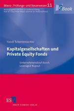 Cover-Bild Kapitalgesellschaften und Private Equity Fonds