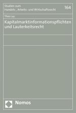Cover-Bild Kapitalmarktinformationspflichten und Lauterkeitsrecht