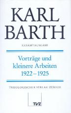 Cover-Bild Karl Barth Gesamtausgabe