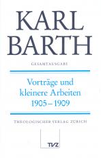 Cover-Bild Karl Barth Gesamtausgabe