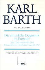 Cover-Bild Karl Barth Gesamtausgabe