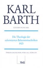 Cover-Bild Karl Barth Gesamtausgabe