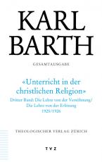 Cover-Bild Karl Barth Gesamtausgabe