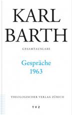 Cover-Bild Karl Barth Gesamtausgabe