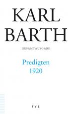 Cover-Bild Karl Barth Gesamtausgabe