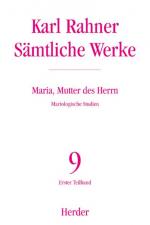 Cover-Bild Karl Rahner - Sämtliche Werke / Maria, Mutter des Herrn