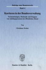 Cover-Bild Karrieren in der Bundesverwaltung.