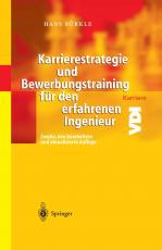 Cover-Bild Karrierestrategie und Bewerbungstraining für den erfahrenen Ingenieur