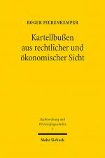 Cover-Bild Kartellbußen aus rechtlicher und ökonomischer Sicht