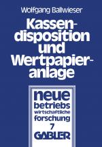 Cover-Bild Kassendisposition und Wertpapieranlage