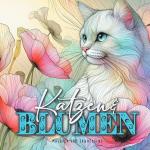 Cover-Bild Katzen und Blumen Malbuch für Erwachsene