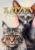 Cover-Bild Katzenrassen Malbuch für Erwachsene