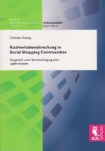 Cover-Bild Kaufverhaltensforschung in Social Shopping Communities