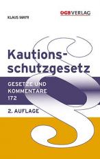 Cover-Bild Kautionsschutzgesetz
