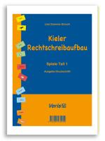 Cover-Bild Kieler Rechtschreibaufbau. Spiele Teil 1