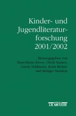 Cover-Bild Kinder- und Jugendliteraturforschung 2001/2002