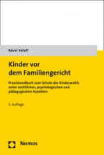 Cover-Bild Kinder vor dem Familiengericht