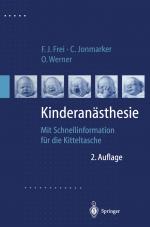 Cover-Bild Kinderanästhesie