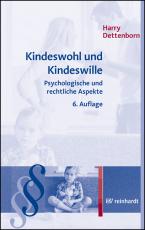 Cover-Bild Kindeswohl und Kindeswille
