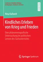 Cover-Bild Kindliches Erleben von Krieg und Frieden