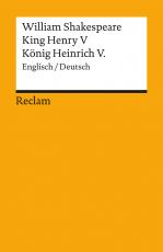 Cover-Bild King Henry V / König Heinrich V.. Englisch/Deutsch