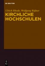 Cover-Bild Kirchliche Hochschulen