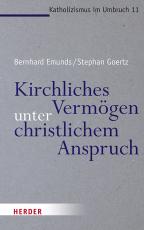 Cover-Bild Kirchliches Vermögen unter christlichem Anspruch