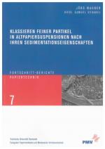 Cover-Bild Klassieren feiner Partikel in Altpapiersuspensionen nach ihren Sedimentationseigenschaften