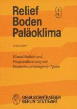 Cover-Bild Klassifikation und Regionalisierung von Bodenfeuchteregime-Typen