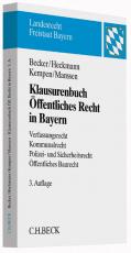 Cover-Bild Klausurenbuch Öffentliches Recht in Bayern