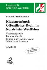 Cover-Bild Klausurenbuch Öffentliches Recht in Nordrhein-Westfalen