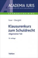 Cover-Bild Klausurenkurs zum Schuldrecht Allgemeiner Teil