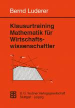 Cover-Bild Klausurtraining Mathematik für Wirtschaftswissenschaftler