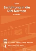 Cover-Bild Klein Einführung in die DIN-Normen