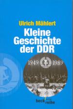 Cover-Bild Kleine Geschichte der DDR
