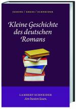 Cover-Bild Kleine Geschichte des deutschen Romans