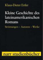 Cover-Bild Kleine Geschichte des lateiNamerikanischen Romans