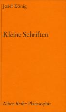 Cover-Bild Kleine Schriften