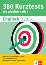 Cover-Bild Klett 380 Kurztests Englisch 7./8. Klasse